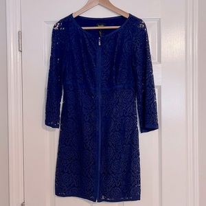 Beautiful lace-detail cocktail dress